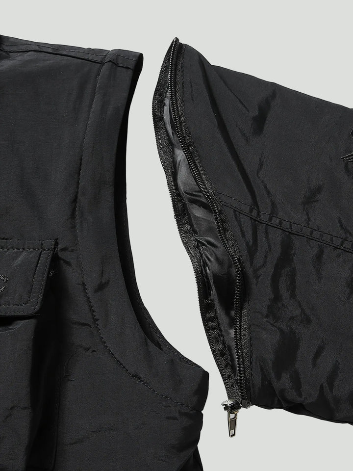 Men’s Outdoor Tactical Jacket – Multi-Pocket Design with Stand Collar