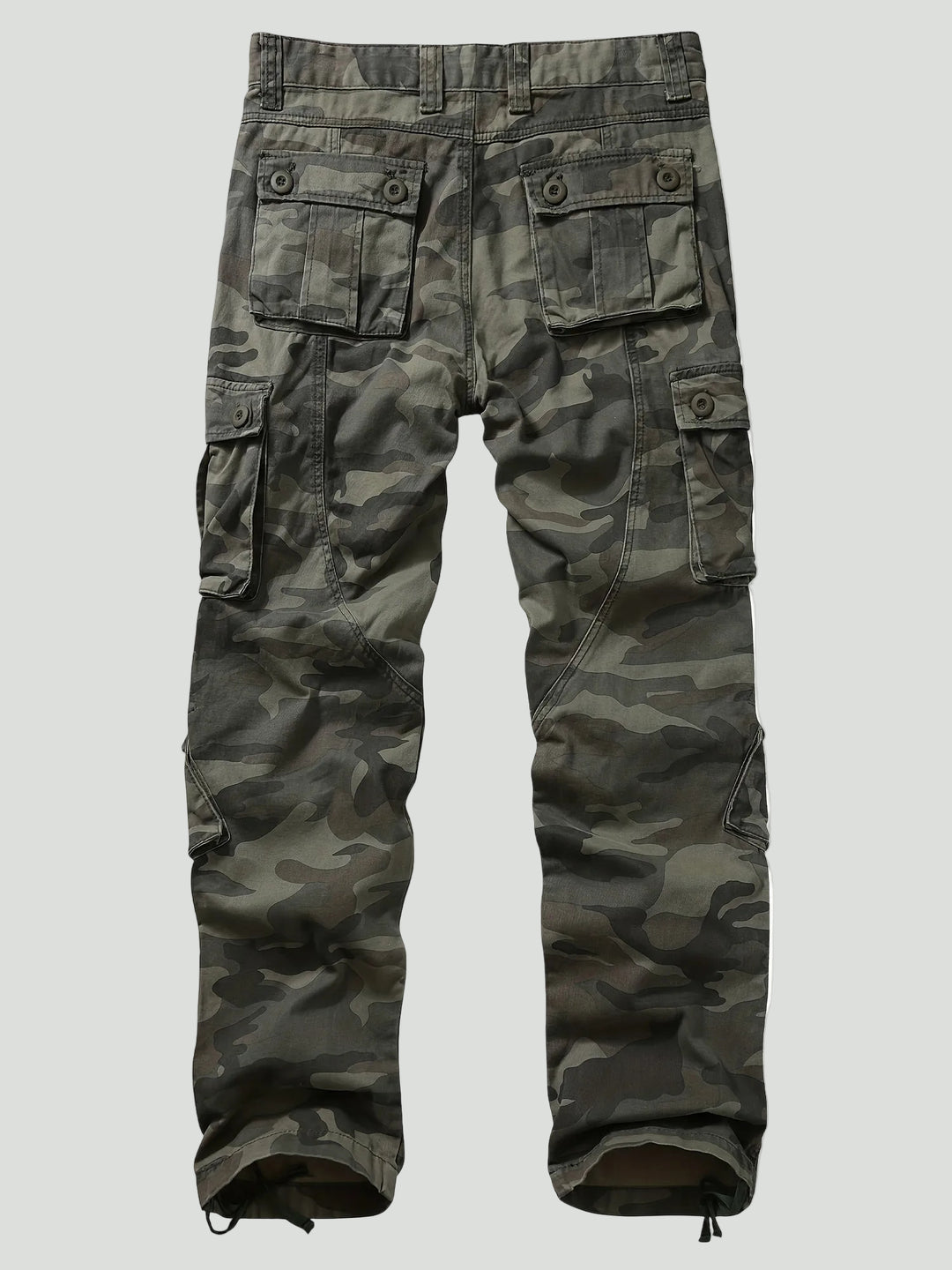 Men’s Camouflage Cargo Pants – Multi Pocket Outdoor Utility Design