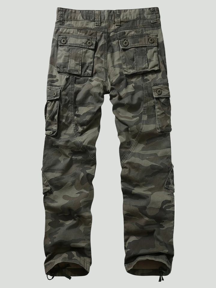 Men’s Camouflage Cargo Pants – Multi Pocket Outdoor Utility Design