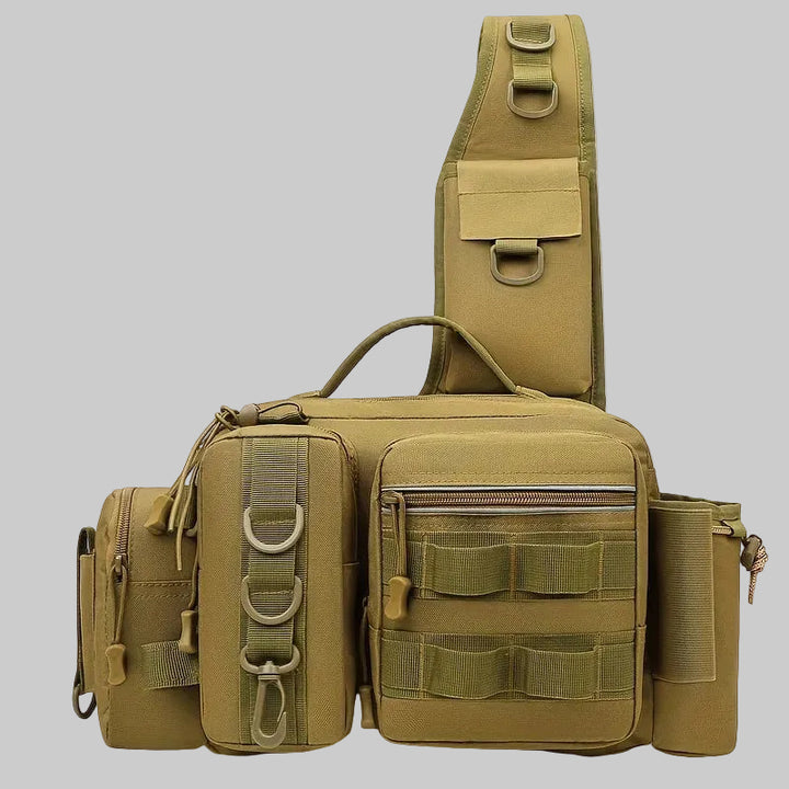 Men’s Multi-Functional Fishing Backpack – Compact Outdoor Gear Bag