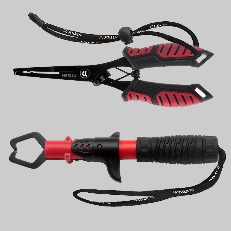 Stainless Steel Fishing Pliers Set – Durable Hand Tools for Fishing Use (2-Piece)