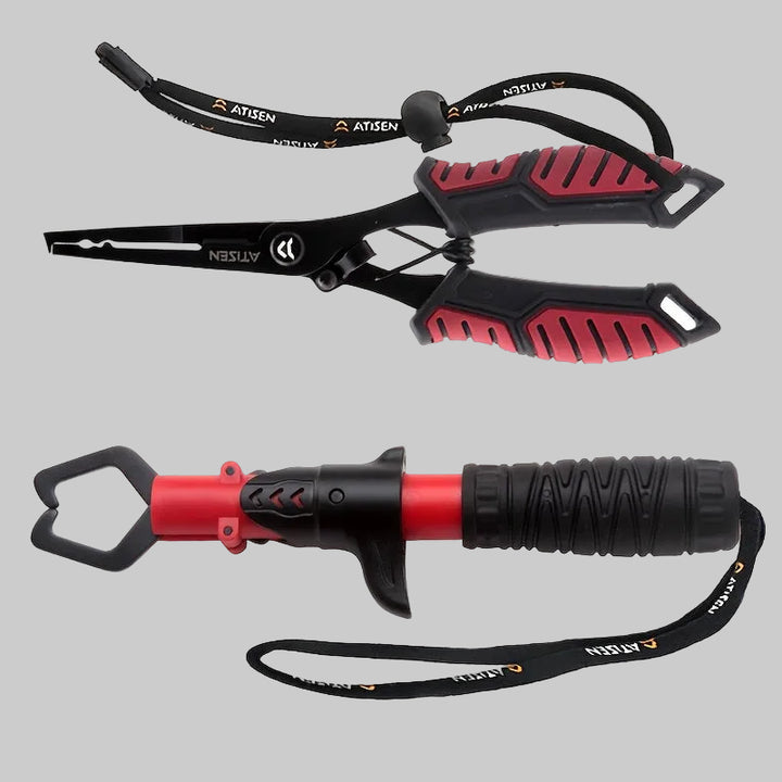 Stainless Steel Fishing Pliers Set – Durable Hand Tools for Fishing Use (2-Piece)