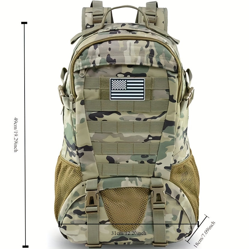 35L Outdoor Backpack – Multi-Compartment Design