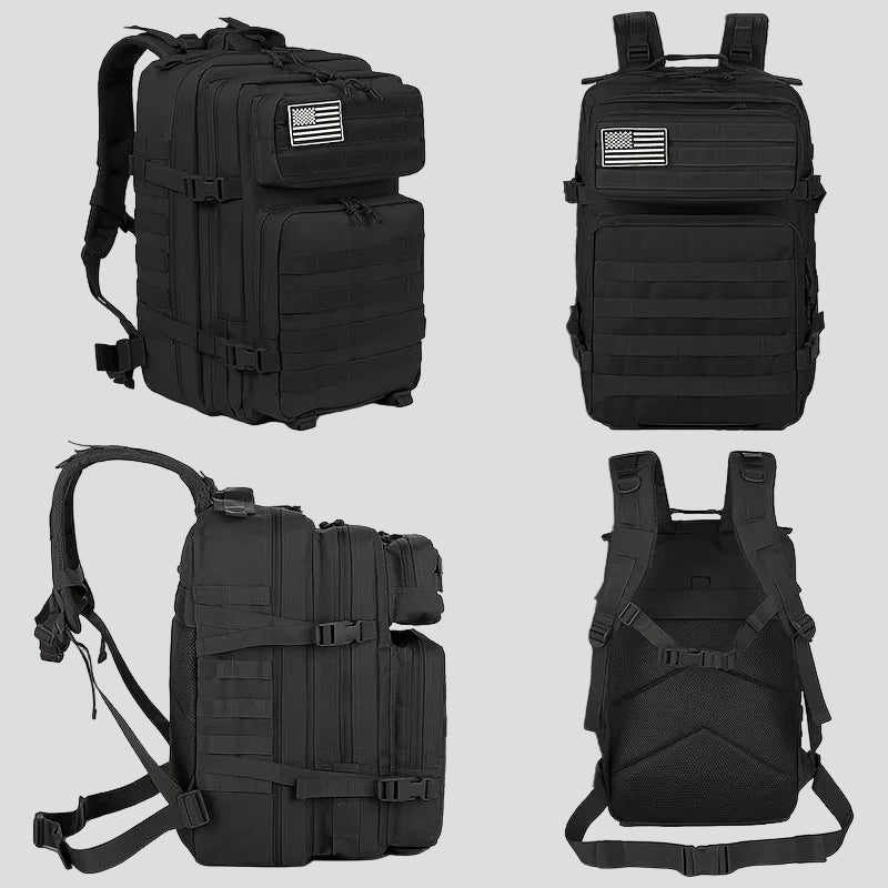 45L Outdoor Backpack – Spacious MOLLE-Style Pack for Hiking and Camping