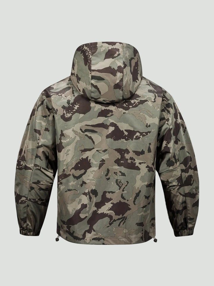 Camouflage Hooded Jacket – Utility-Inspired Outerwear