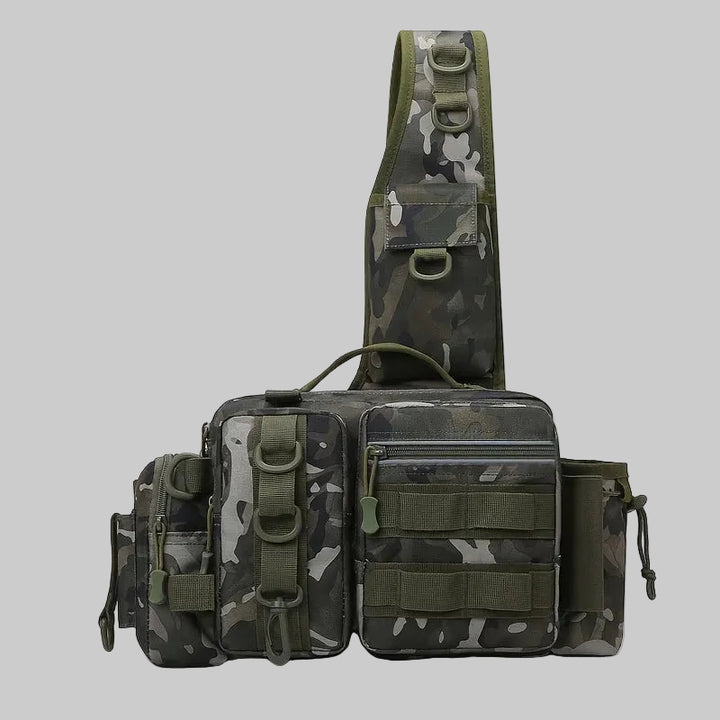 Men’s Multi-Functional Fishing Backpack – Compact Outdoor Gear Bag