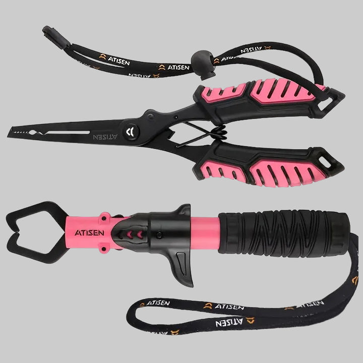 Stainless Steel Fishing Pliers Set – Durable Hand Tools for Fishing Use (2-Piece)