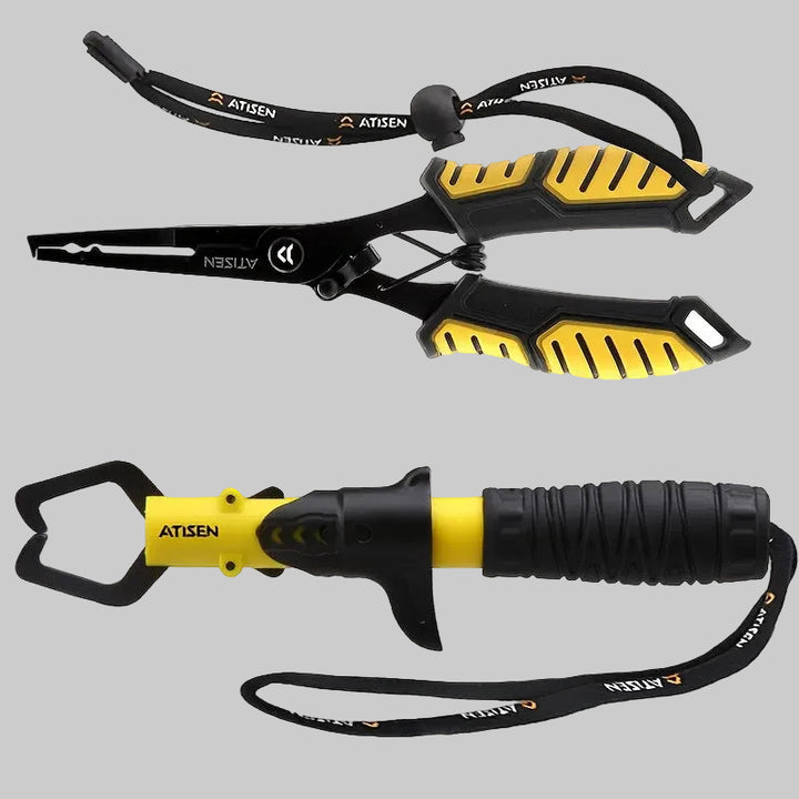 Stainless Steel Fishing Pliers Set – Durable Hand Tools for Fishing Use (2-Piece)