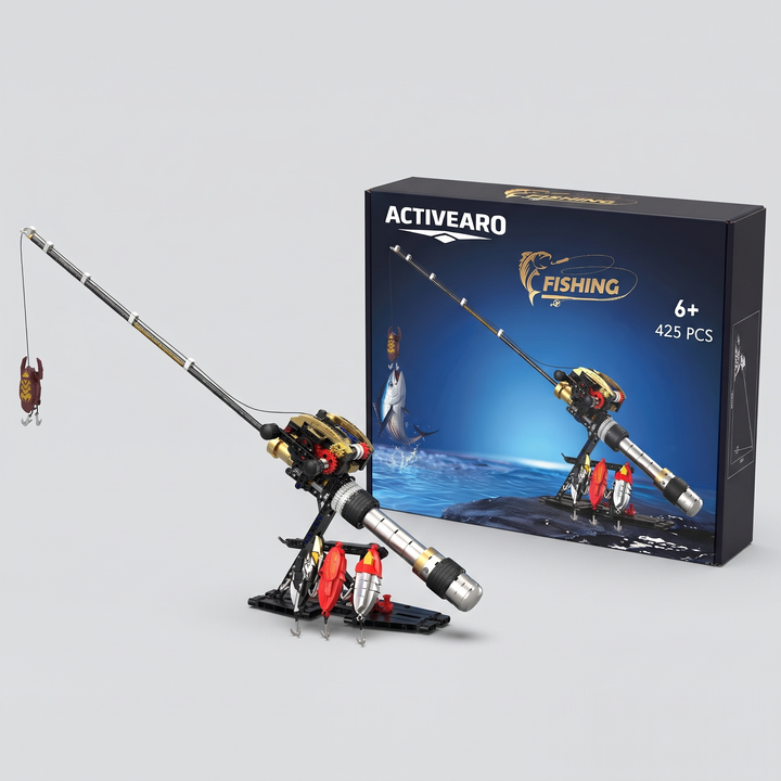 Fishing rod building kit with its Activearo box