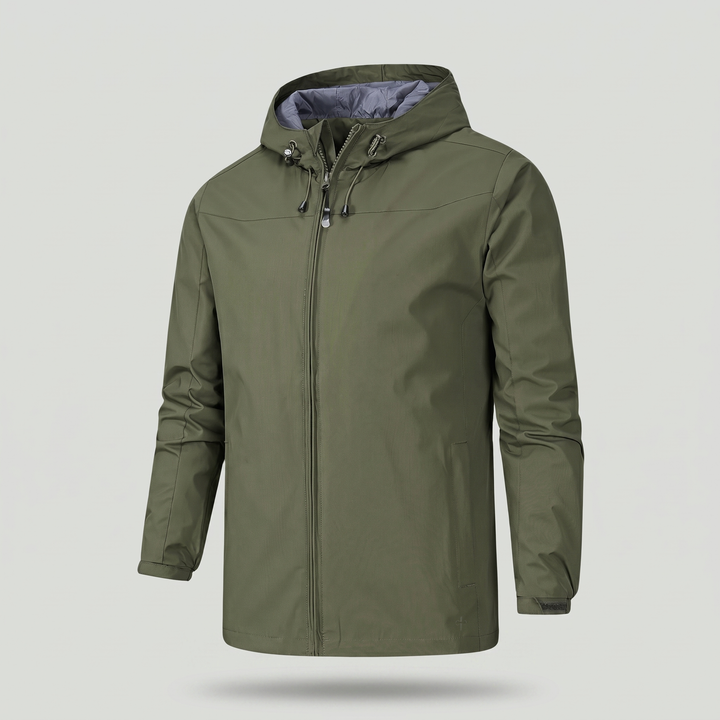 Waterproof Breathable Rain Jacket – Lightweight Outdoor Performance (Unisex)