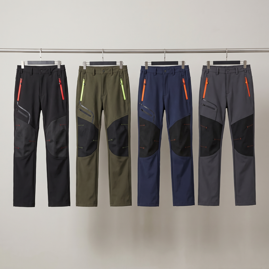 Mens Insulated Hiking Pants with Reinforced Knees for Hunting and Hiking