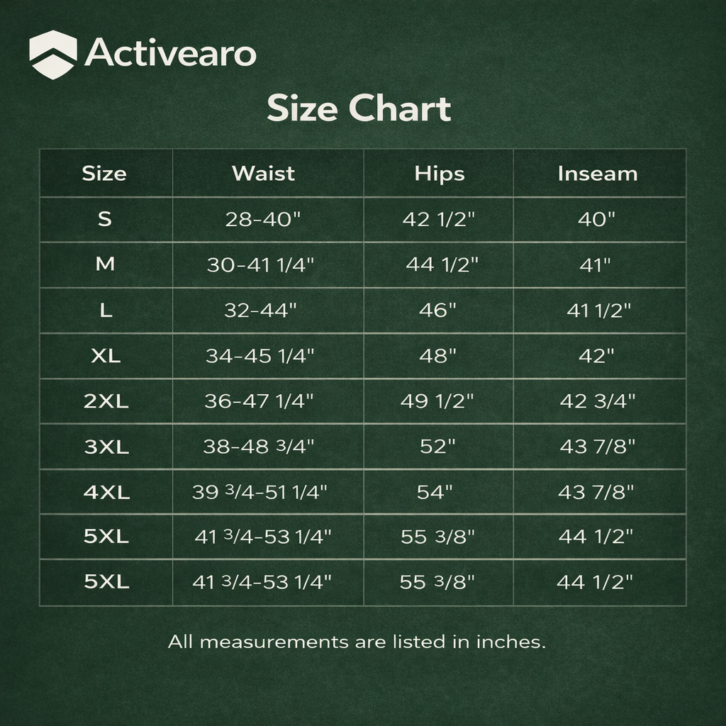 Men’s Weather-Resistant Outdoor Trousers