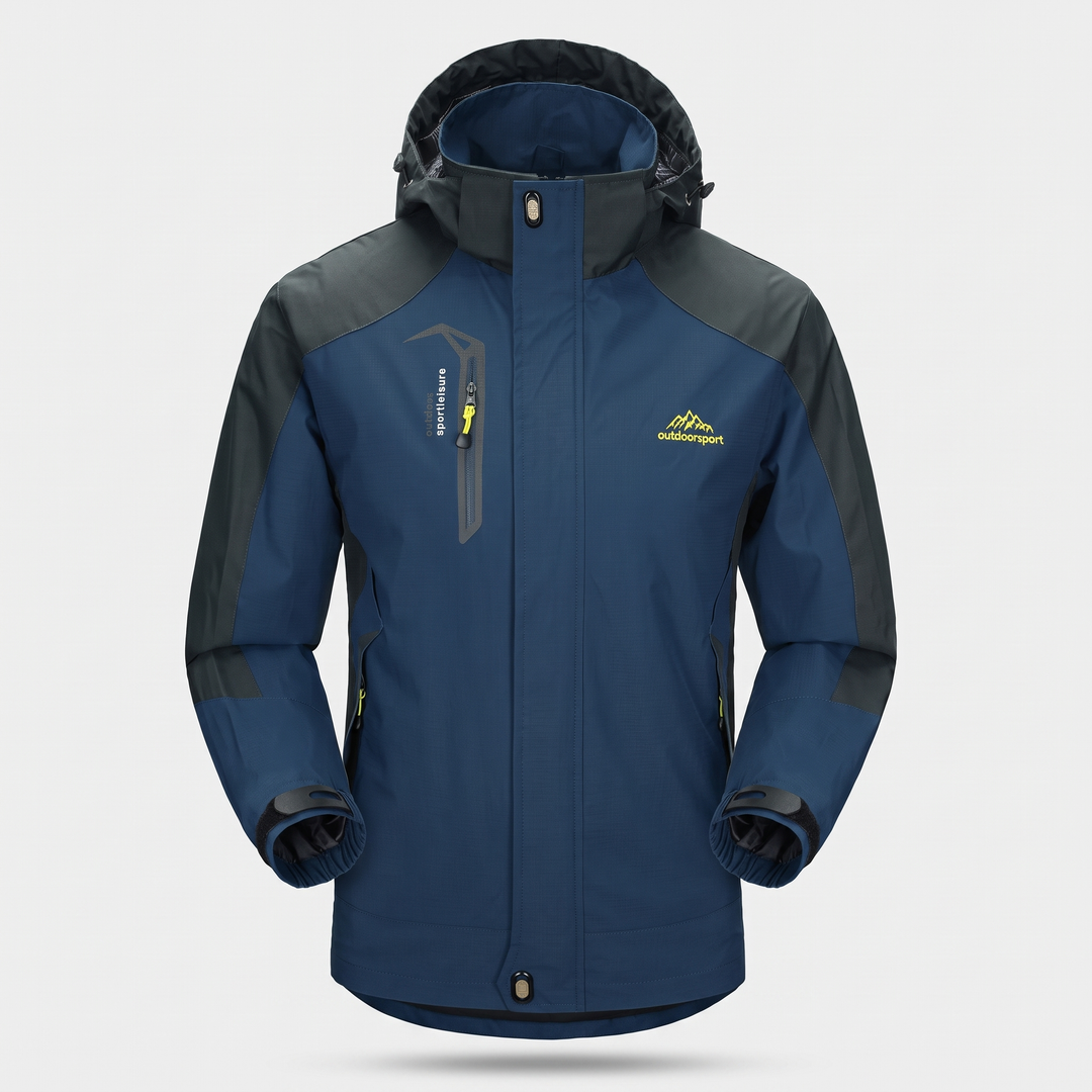 Men's Rain Jacket - Navy