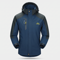 Men's Rain Jacket - Lined Outdoor Jacket with Hood