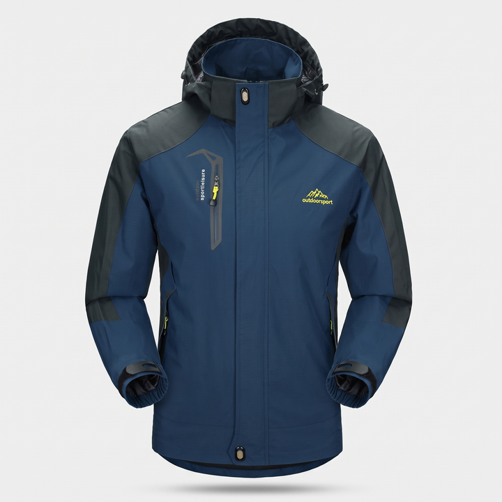 Men's Rain Jacket - Navy