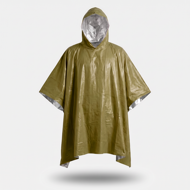 Olive Green front view, ghost mannequin