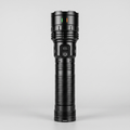 Rechargeable LED Flashlight – Zoomable Battery-Display Handheld Light for Power Outages