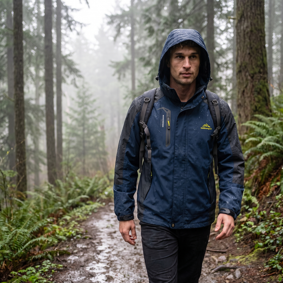 Men's Rain Jacket - Outdoor Lifestyle