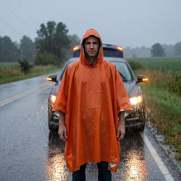 Lifestyle — roadside in the rain
