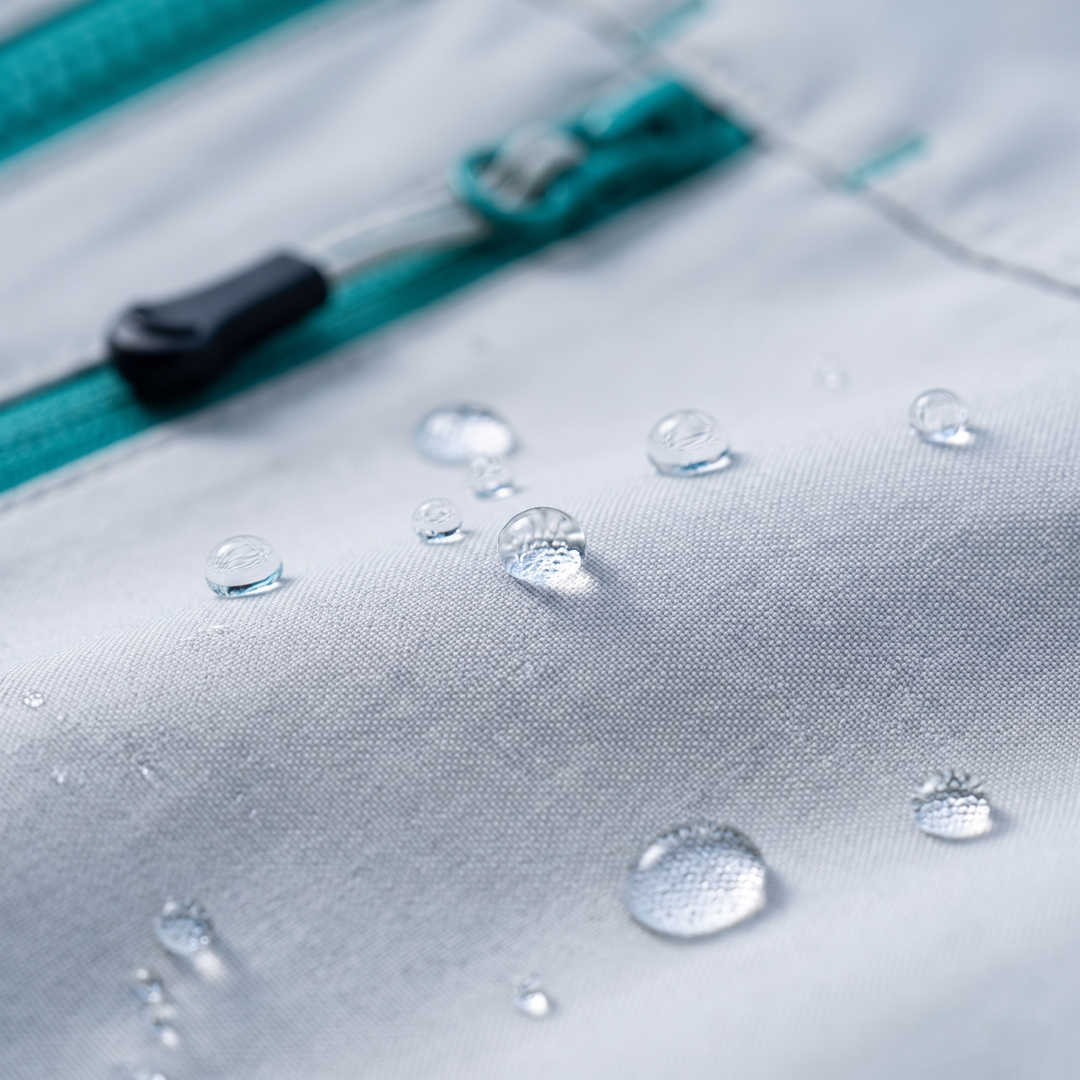 Women's Rain Jacket - Waterproof Shell Detail