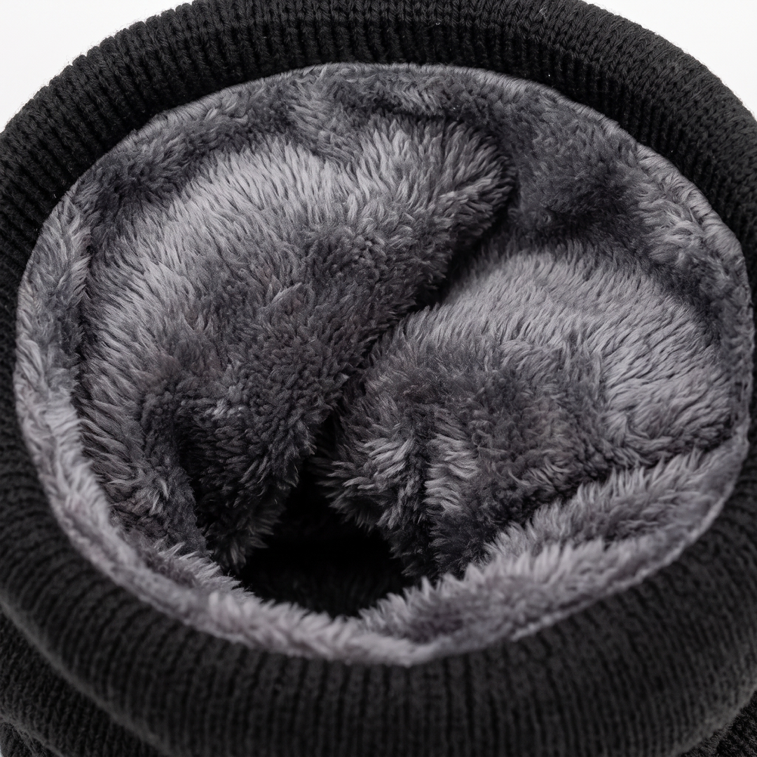 Fleece-Lined Neck Gaiter - Fleece Interior Close-Up