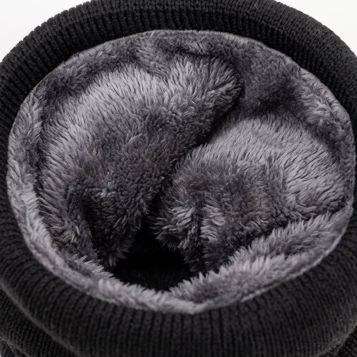 Fleece-Lined Neck Gaiter - Fleece Interior Close-Up