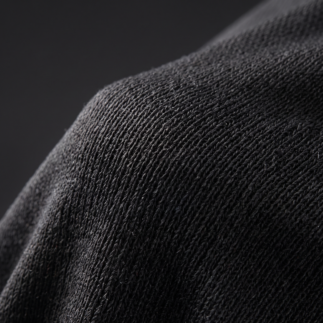Balaclava ski mask lightweight stretch-knit fabric texture detail