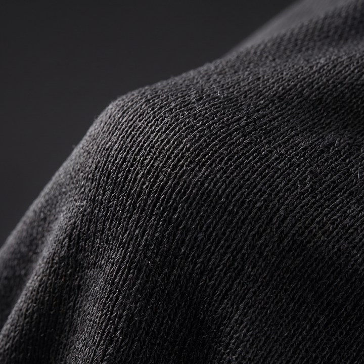 Balaclava ski mask lightweight stretch-knit fabric texture detail