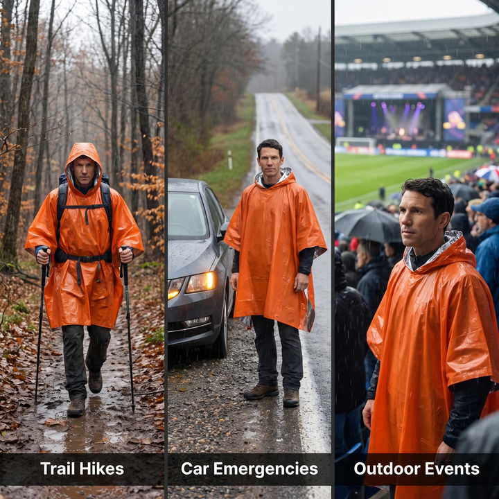 Triptych — Trail Hikes / Car Emergencies / Outdoor Events