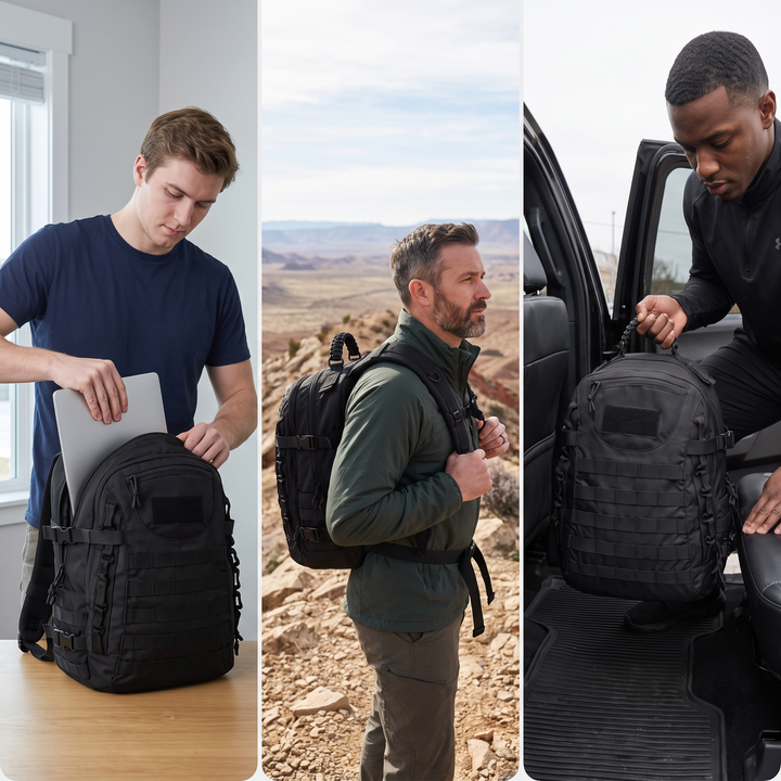 Three ways to carry it