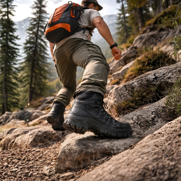 Waterproof Lightweight Outdoor Boots – Grip Support for Field Use